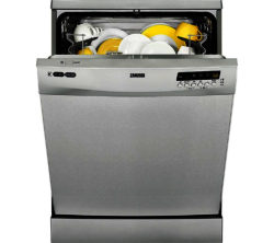 Zanussi ZDF26011XA Full-size Dishwasher - Stainless Steel